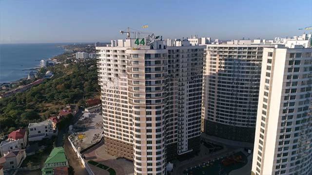 Панорама Моря И Аркадии Odessa Exterior foto
